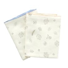 Load image into Gallery viewer, 里仁有機棉紗布三層澡巾(兩條裝)-貓頭鷹 Leezen Organic Cotton Gauze Three-Layer Bath Towel (Two Packs) - Owl