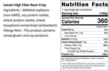 Load image into Gallery viewer, 里仁高纖優蛋白豆皮 Leezen High Fiber Bean Crisp
