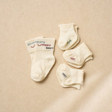 Load image into Gallery viewer, 里仁長耳兔用品禮盒 藍 Leezen Organic Cotton Baby Gift Box-Rabbit Blue