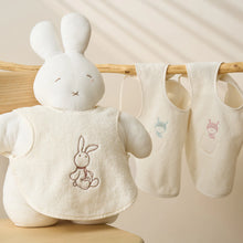 Load image into Gallery viewer, 里仁長耳兔用品禮盒 藍 Leezen Organic Cotton Baby Gift Box-Rabbit Blue