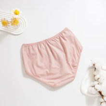 Load image into Gallery viewer, 里仁女高腰內褲 柔粉 Leezen Organic Panties High-Rise-Pink