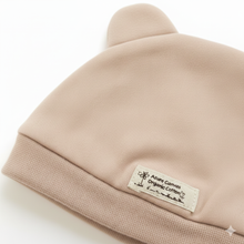 Load image into Gallery viewer, 里仁小熊帽 棕 Leezen Organic Cotton Baby Bear Hat-Brown