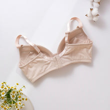 Load image into Gallery viewer, 里仁典雅無鋼圈內衣(輕柔) 杏色 Leezen Organic Wireless Elegant Bra-Almond