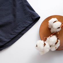 Load image into Gallery viewer, 里仁男平口寬內褲(藍) Leezen Organic Cotton Male Boxer Shorts