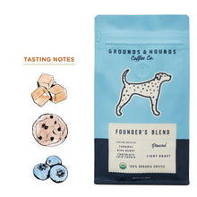 Load image into Gallery viewer, Grounds & Hounds Coffee Co Organic Founder's Blend (Ground)