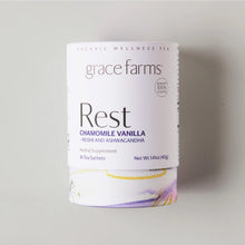 Load image into Gallery viewer, Grace Farms Organic Rest Wellness Tea Blend