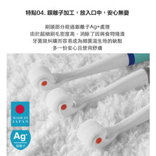 Load image into Gallery viewer, 日本製 KURUN銀離子EMO環保型咕嚕牙刷 (3柄1頭) KURUN Plaque Remover (Brush Headx1+Handlex3)