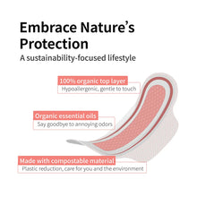 Load image into Gallery viewer, Lhamo Organic Herbal Infused Pads - Heavy Long (12 Count)