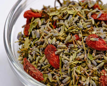 Load image into Gallery viewer, Grace Farms Organic Lavender Goji Berry Herbal Tea