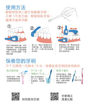 Load image into Gallery viewer, 日本製 KURUN咕嚕潔凈銀離子滾輪牙刷 mini直立風格藍 KURUN Plaque Remover Brush-mini Blue