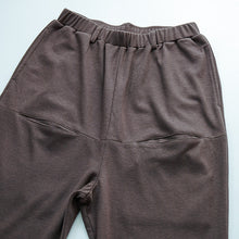 Load image into Gallery viewer, 里仁女有機棉羅馬燈籠褲-深灰 Leezen Organic Cotton Capri Pants-Dark Gray