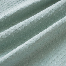 Load image into Gallery viewer, 里仁女有機棉點點開領連袖衫-暖綠 Leezen Women's Organic Cotton open neck Top-Warm Green