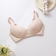 Load image into Gallery viewer, 里仁典雅無鋼圈內衣(輕柔) 杏色 Leezen Organic Wireless Elegant Bra-Almond