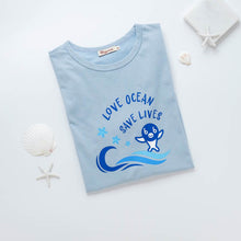 Load image into Gallery viewer, 里仁淨塑涼感成人短T(BB) Leezen Organic Cotton Cooling T-shirt