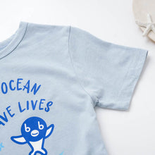 Load image into Gallery viewer, 里仁淨塑涼感童T(BB) Leezen Organic Cotton Cooling T-shirt-Kid
