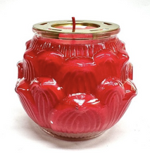 Load image into Gallery viewer, 里仁大酥油燈-蓮花燈 Leezen Vegetable Oil Candle (3 days)
