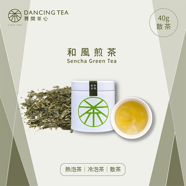 舞茶心間和風煎茶原片茶葉 40g Dancing Tea Japanese Sencha