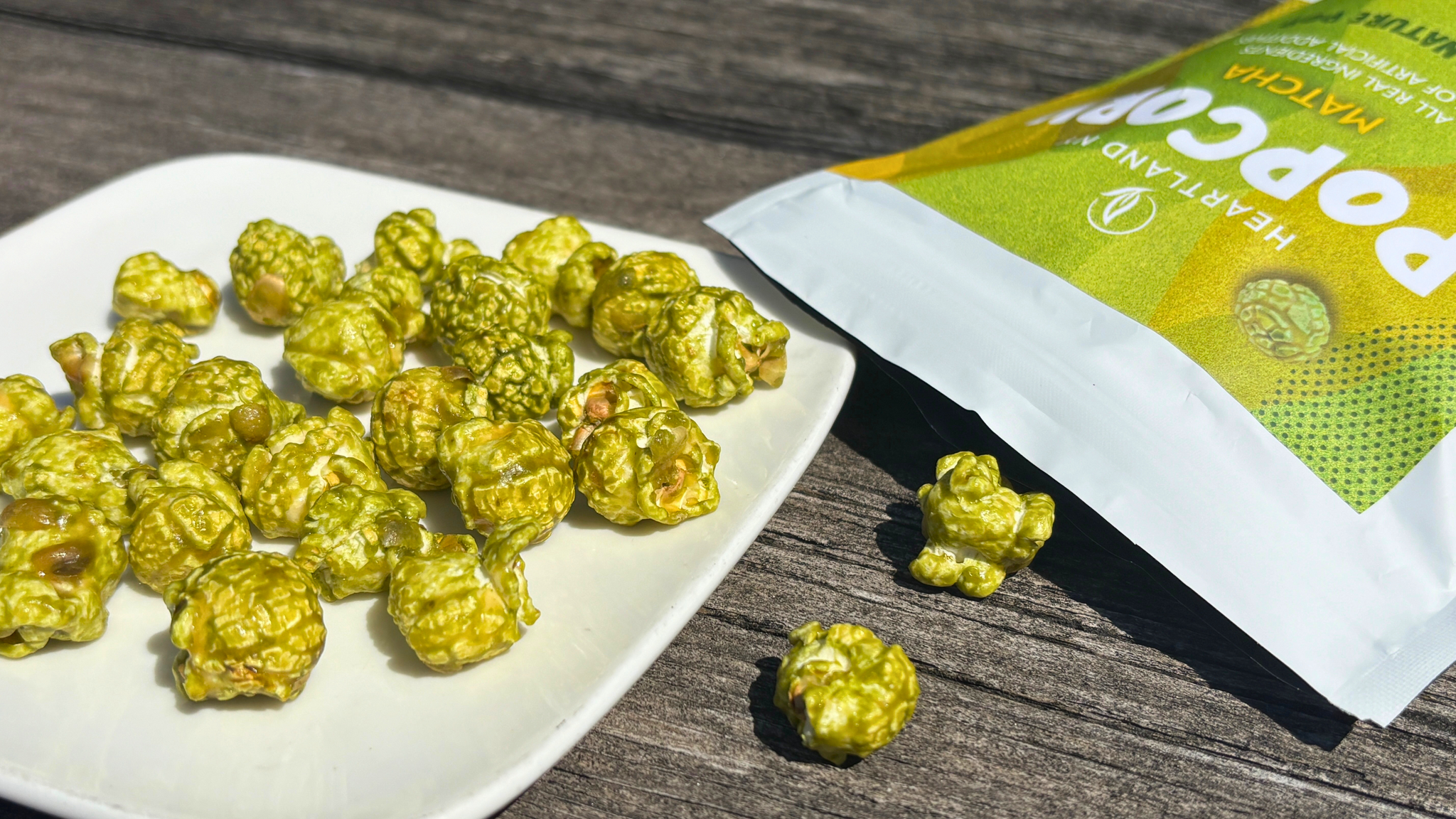 Heartland NY Matcha Popcorn｜紐約心田Heartland NY