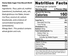 Load image into Gallery viewer, 【Mix &amp; Match】烘焙客無糖餅乾-五穀 Home Bake Sugar Free Biscuit-Multi Grains
