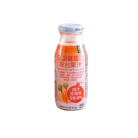 里仁胡蘿蔔綜合果汁 Leezen Carrot & Mixed Fruit Juice