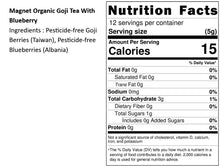 Load image into Gallery viewer, 曼寧有機枸杞明采茶 Magnet Organic Goji Tea With Blueberry
