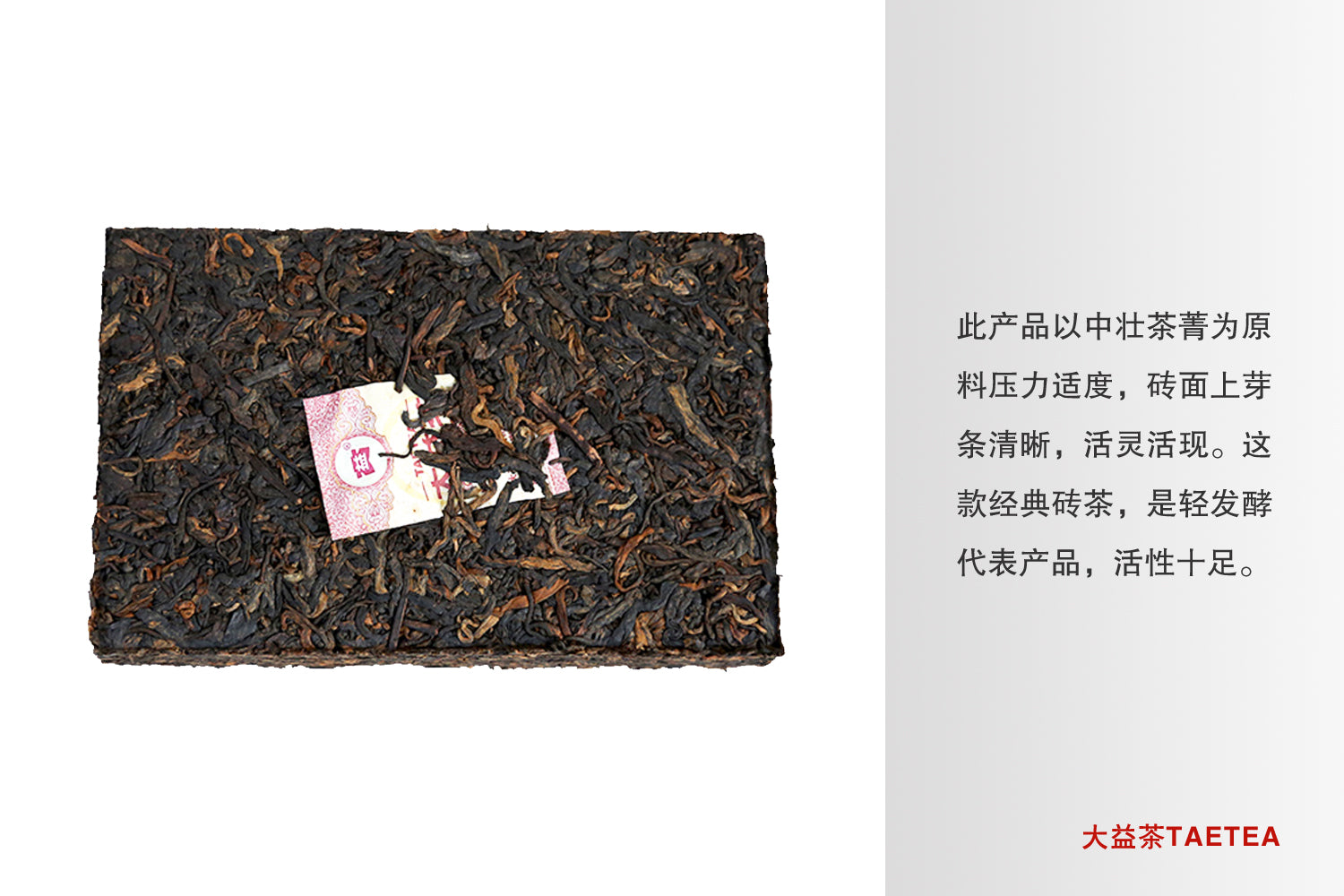 大益普洱磚茶(熟茶)經典7562 (250g) TaeTea Pu-erh Tea-Fermented