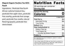 Load image into Gallery viewer, 曼寧有機蜜桃國寶茶 Magnet Organic Rooibos Tea With Peach
