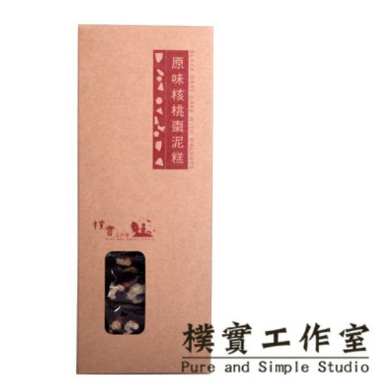 樸實原味核桃棗泥糕 175g/盒 Pure Simply Studio Black Date Cake with Walnuts