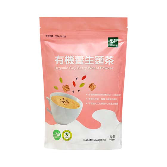 里仁有機養生麵茶 Leezen Organic Goji Berry Wheat Powder