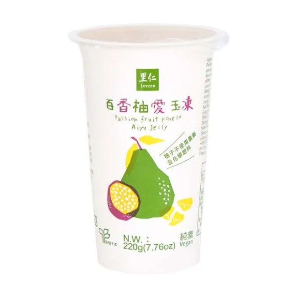 里仁百香柚愛玉凍 Leezen Passion Fruit Pomelo Aiyu Jelly