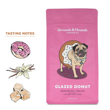 Load image into Gallery viewer, Grounds &amp; Hounds Coffee Co. Flavored: Glazed Donut Blend (Whole Bean)

