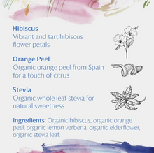 Load image into Gallery viewer, Grace Farms Organic Hibiscus Orange Herbal Tea
