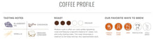 Load image into Gallery viewer, Grounds &amp; Hounds Coffee Co.  Seasonal Flavor Blueberry Crumble (Whole Bean)
