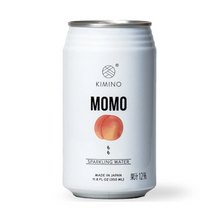 Load image into Gallery viewer, Kimino Sparkling Momo Peach Water 蜜桃氣泡水
