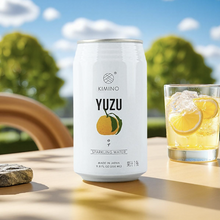 Load image into Gallery viewer, Kimino Sparkling Yuzu Citrus Water 柚子氣泡水
