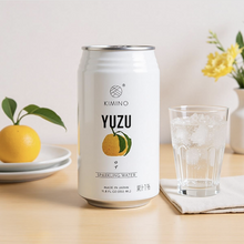 Load image into Gallery viewer, Kimino Sparkling Yuzu Citrus Water 柚子氣泡水
