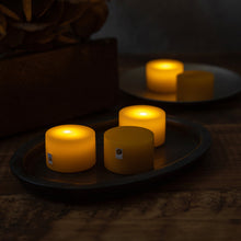 Load image into Gallery viewer, 里仁弘麒純蠟燭LED燈-黃-小 Leezen Led Handcraft Candles
