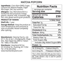 Load image into Gallery viewer, Heartland NY Matcha Popcorn
