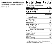 Load image into Gallery viewer, 曼寧薰衣草茶 Magnet Serene Lavender Tea Bag
