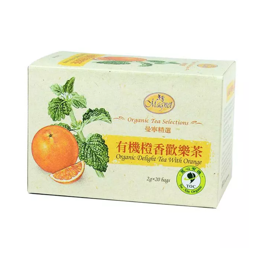 曼寧有機橙香歡樂茶 (20入) Magnet Organic Delight Tea With Orange