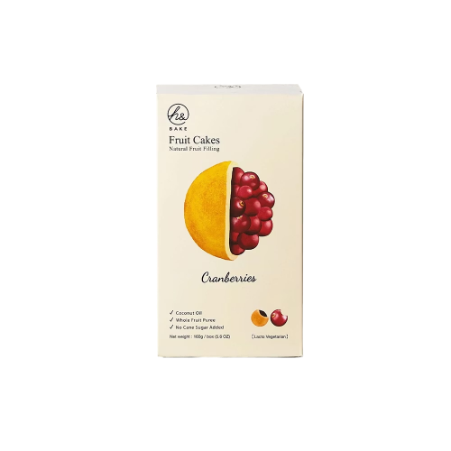 烘焙客低糖水果塔-蔓越莓 Home Bake Low Sugar Fruit Cakes-Cranberry