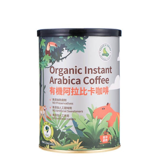 里仁有機阿拉比卡咖啡-即溶100g Leezen Organic Instant Arabica Coffee