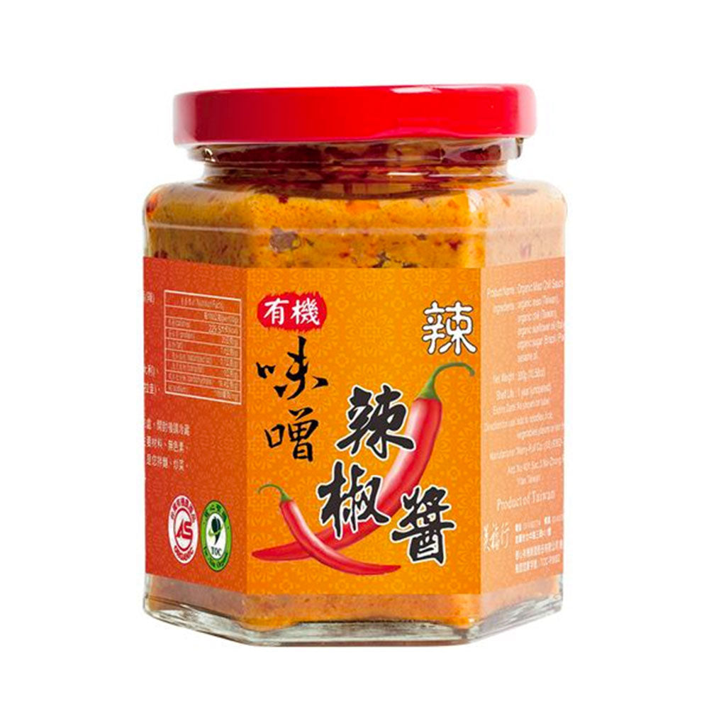里仁有機味噌辣椒醬(辣味) Leezen Organic Miso Chili Sauce (Hot)