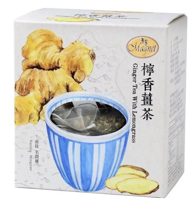曼寧檸香薑茶 Magnet Ginger Tea With Lemongrass (15 Tea Bags)