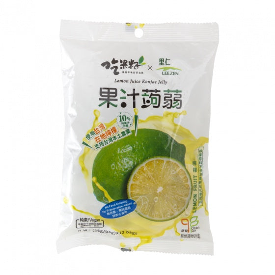 里仁檸檬果汁蒟蒻 Leezen Lemon Juice Konjac Jelly