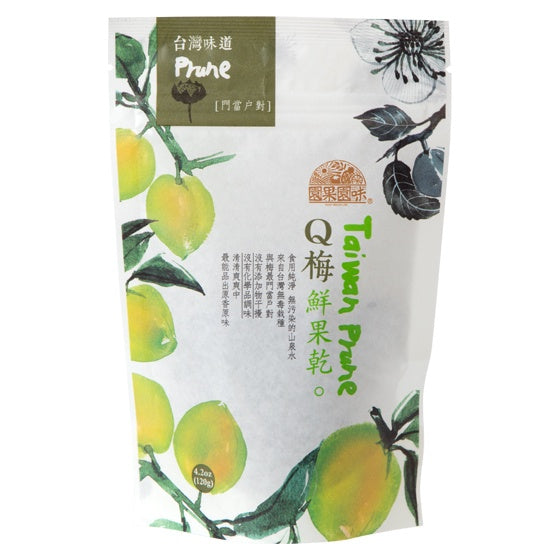 里仁Q梅鮮果乾(綠茶口味) Leezen Taiwan Prune (Green Tea Flavor)