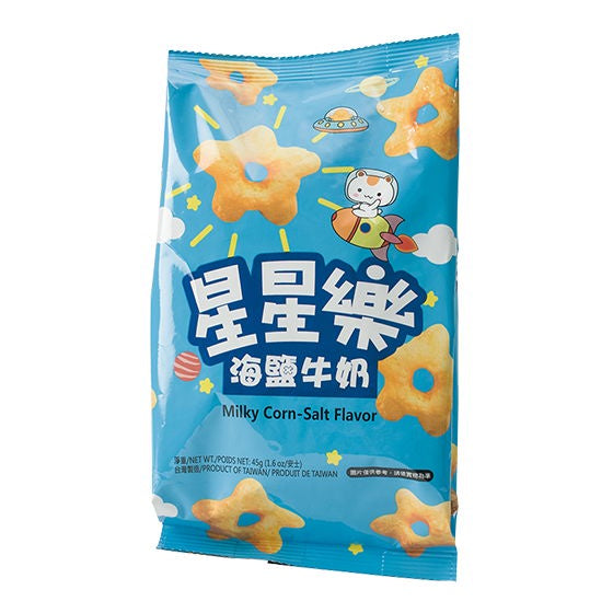 里仁星星樂(海鹽牛奶) Leezen Milky Corn-Salt Flavor