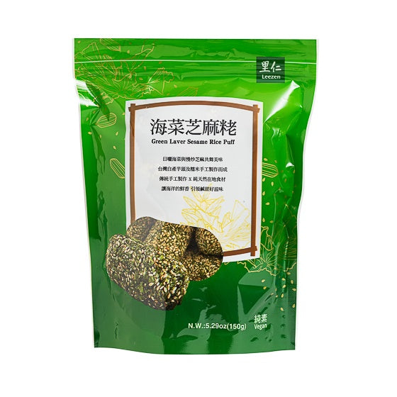 里仁海菜芝麻粩 Leezen Seaweed Sesame Cracker