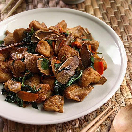 里仁三杯猴頭菇(奶素) Leezen Three-Cup Sauces Hericium Mushroom