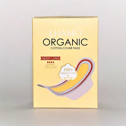Lhamo Organic Cotton Cover Pads - Heavy Long